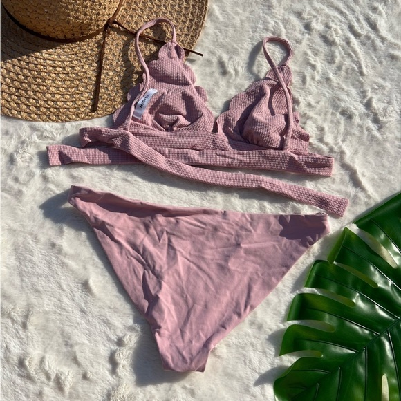 Marysia Light Pink Broadway and Newport Bikini Set - Picture 6 of 8